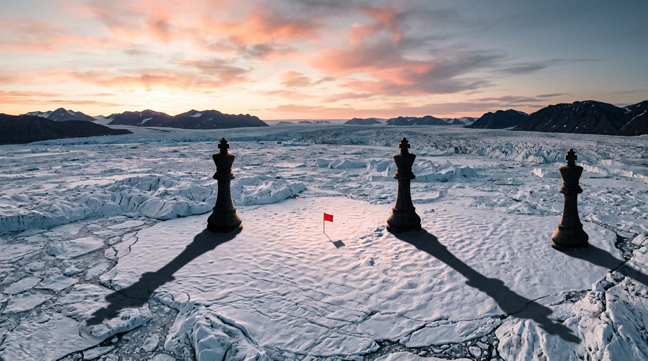 Three chess kings on an arctic ice sheet - the geopolitical contest for Greenland